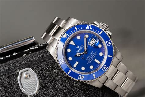 rolex cinturino blu|rolex submariner chronometer.